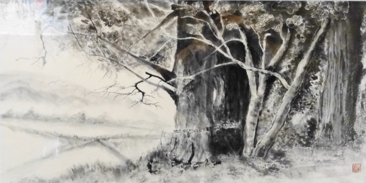 「鎮守の森」　柴日出子