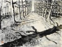 「プラタナスの並木道」石坂和明