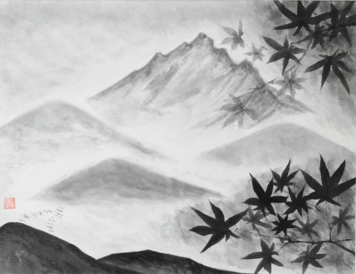 「山の秋」　齋藤義保